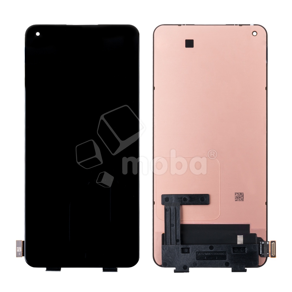 Дисплей для Xiaomi 11 Lite 5G NE/Mi 11 Lite 4G/5G (2109119DG) в сборе с тачскрином Черный - (OLED)