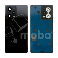 Задняя крышка для Xiaomi Redmi Note 12 Pro 5G (22101316C/22101316I/22101316G) Черный - Премиум