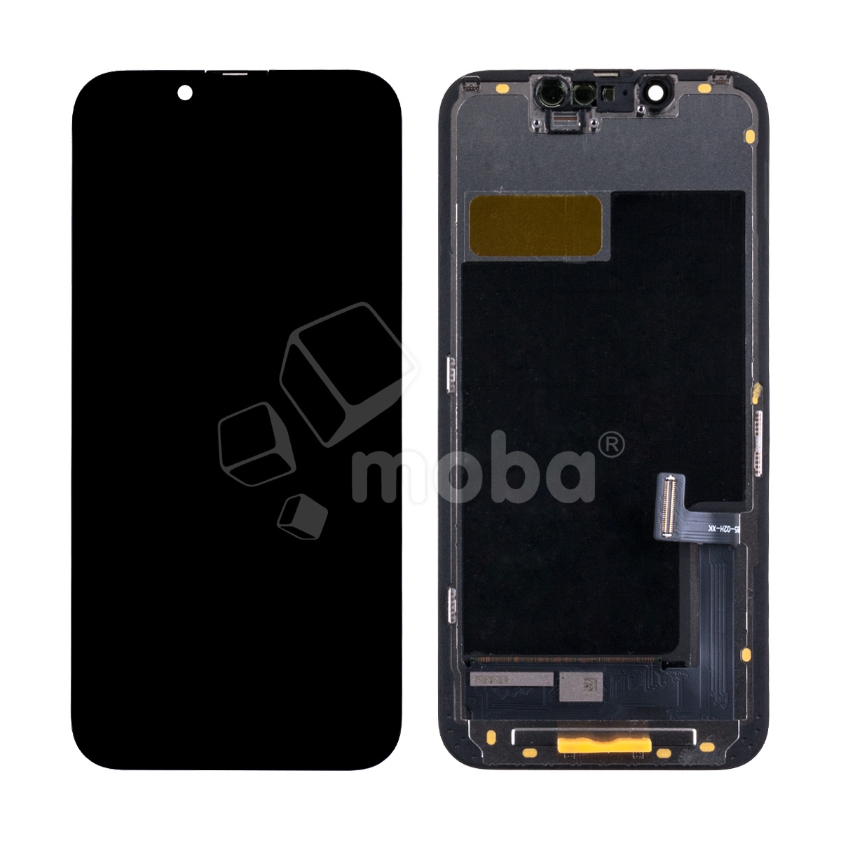 Дисплей для iPhone 13 mini (A2630) в сборе с тачскрином Черный - (Hard OLED, HD+ COF, 550 Кд/м²) Стандарт