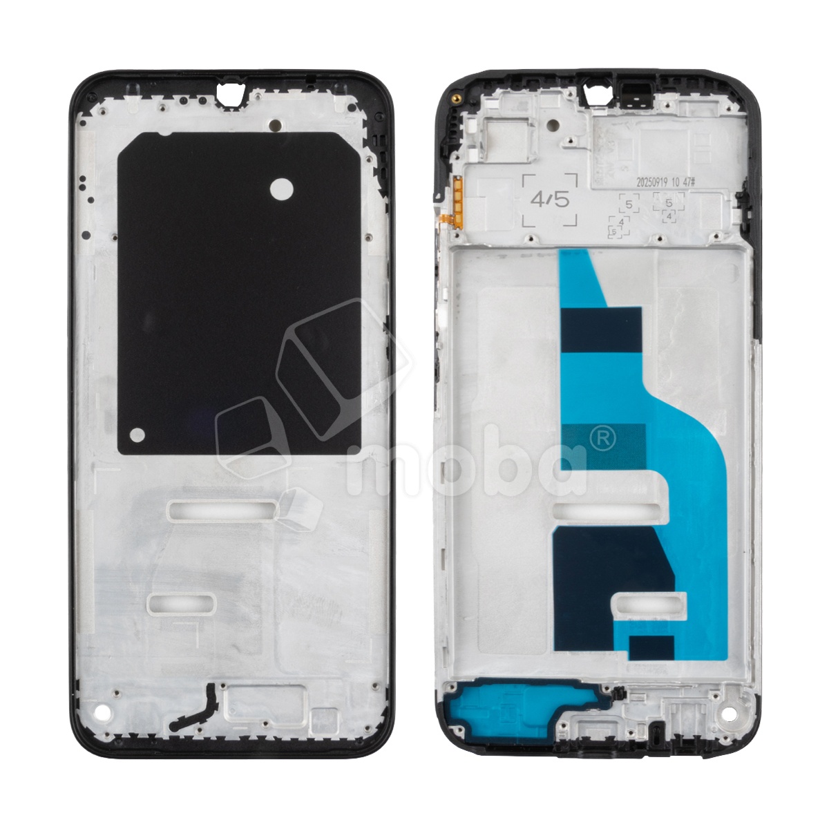 Рамка дисплея для Xiaomi Redmi 15C 4G/Poco C85 4G (25078RA3EY/25078PC3EG) Черный (возможен дефект ЛКП)