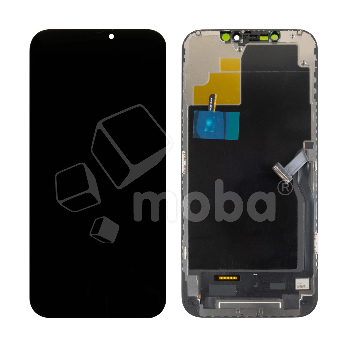 Дисплей для iPhone 12 Pro Max (A2411) в сборе с тачскрином Черный - (In-Cell, HD+) (площадка под IC)