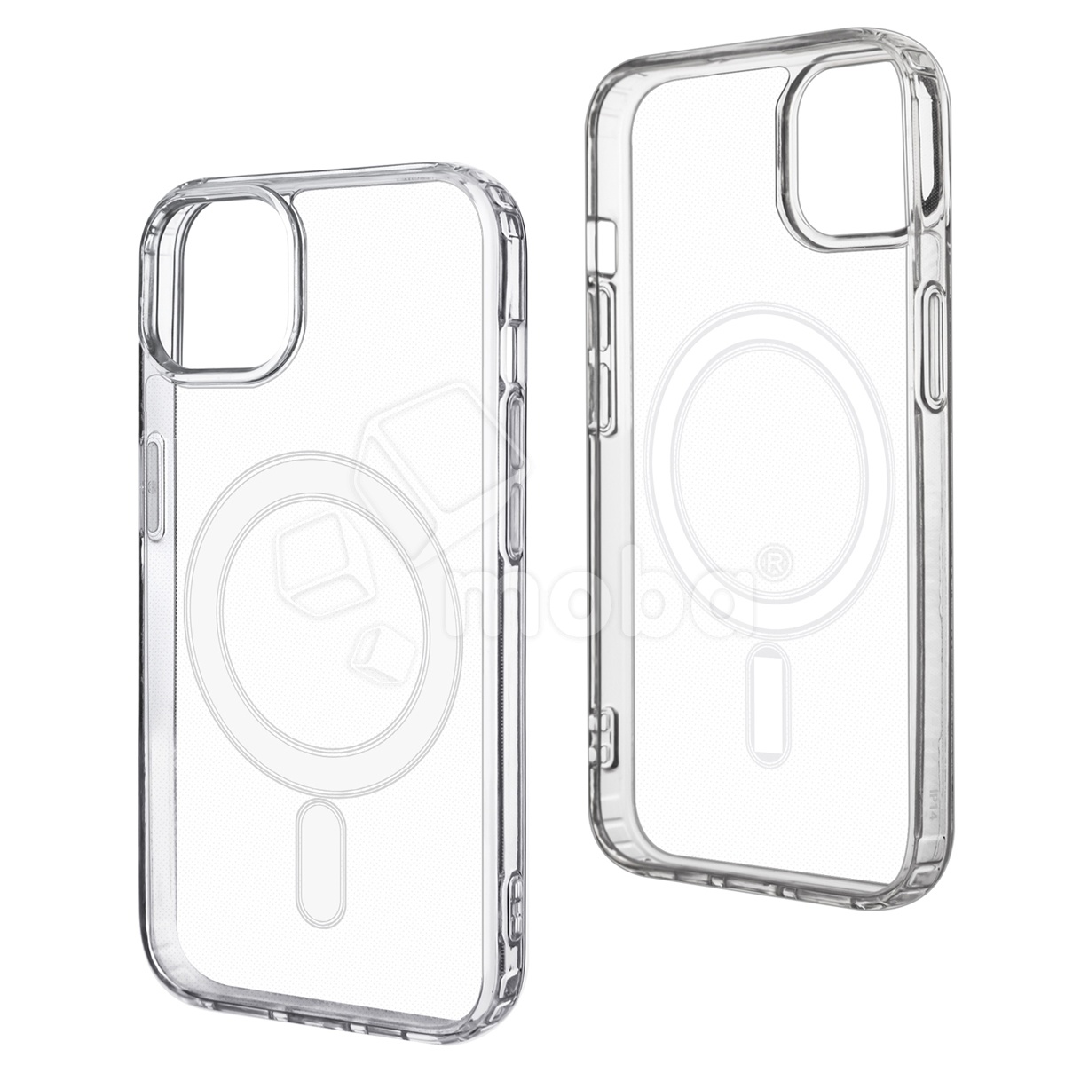 Чехол-накладка для iPhone 12 Pro Max (Magsafe, прозрачный)