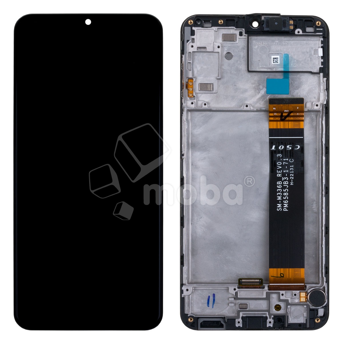 Дисплей для Samsung Galaxy A23 (A235F) модуль с рамкой Черный - OR (SP)