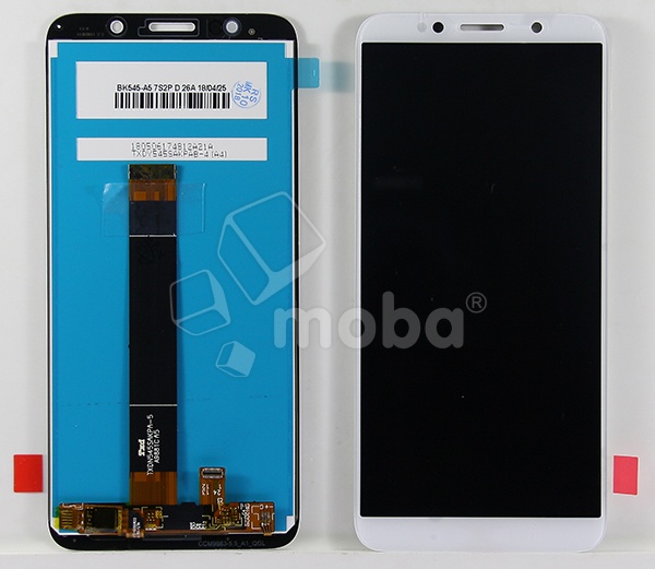 Дисплей для Huawei Y5 2018/Y5 Prime 2018/Y5 Lite 2018/Honor 7A (DUA-L22/DRA-L21/DRA-LX2/DRA-LX5) в сборе с тачскрином Белый - Оптима