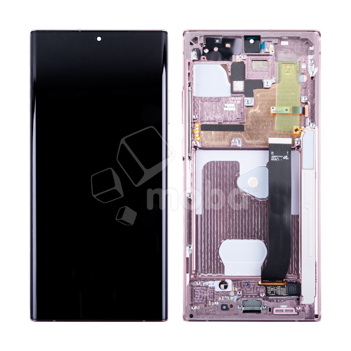 Дисплей для Samsung Galaxy Note 20 Ultra (N985F/N986F) модуль с рамкой Коричневый - OR (SP)