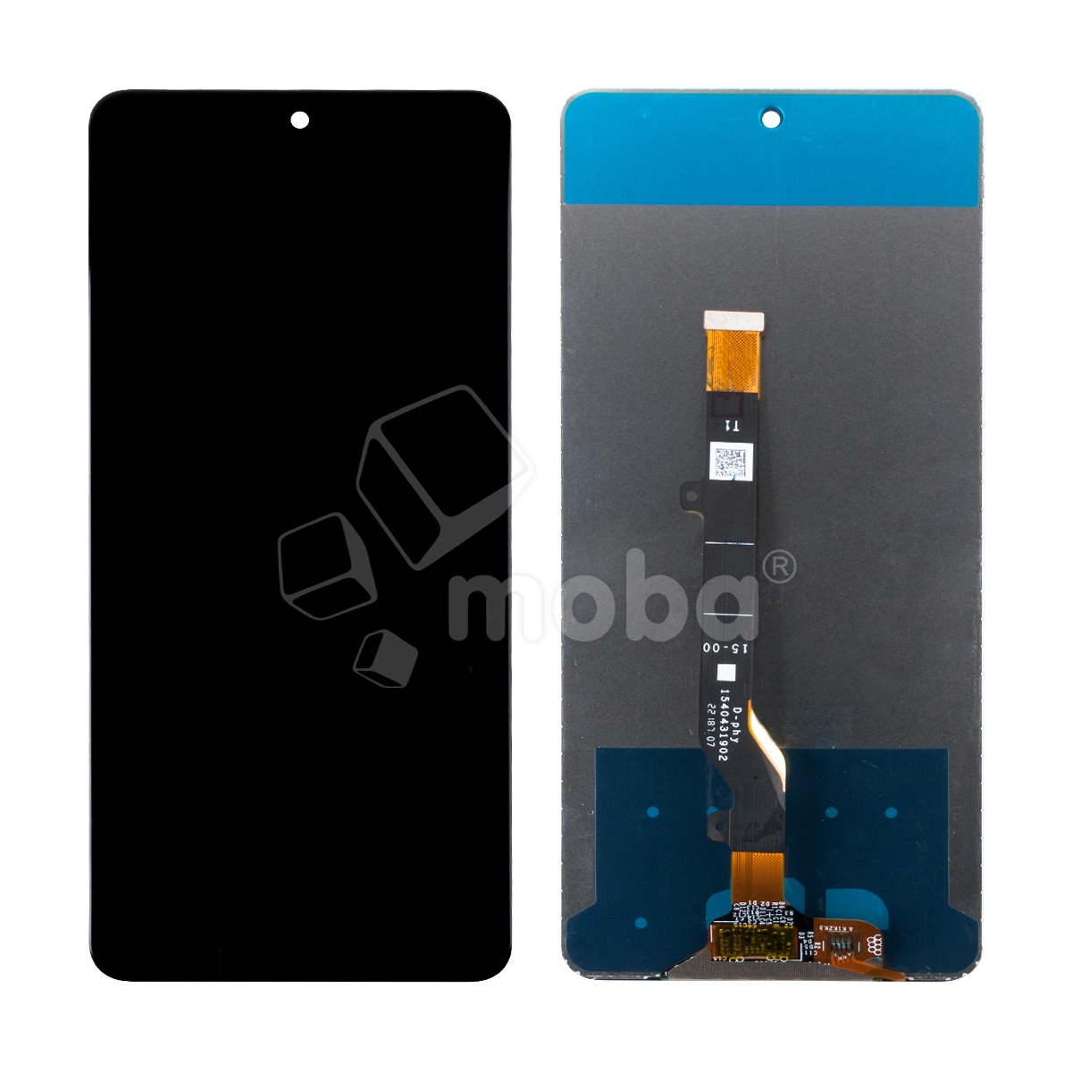 Дисплей для Tecno Camon 19 Pro (CI8n) в сборе с тачскрином Черный - Оптима