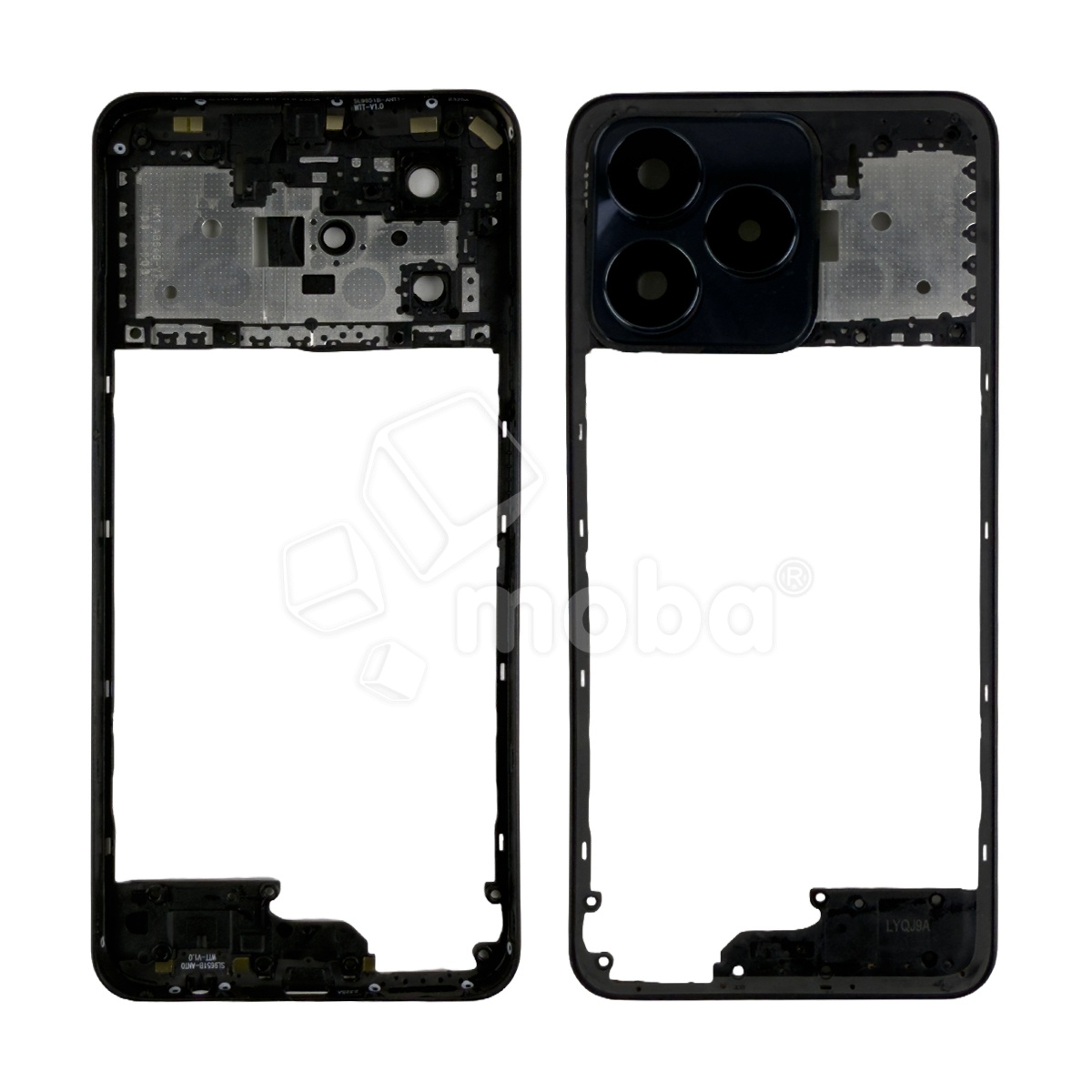 Средняя часть для Realme C53 (RMX3760) Черный