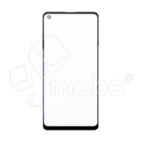 Стекло для переклейки Samsung Galaxy A21s (A217F) в сборе с OCA пленкой Черный - OR (Mitsubishi)