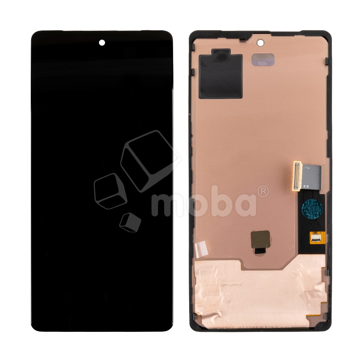 Дисплей для Google Pixel 7 (GVU6C) в сборе с тачскрином Черный - (Soft OLED) (Full HD, 500 Кд/м²)