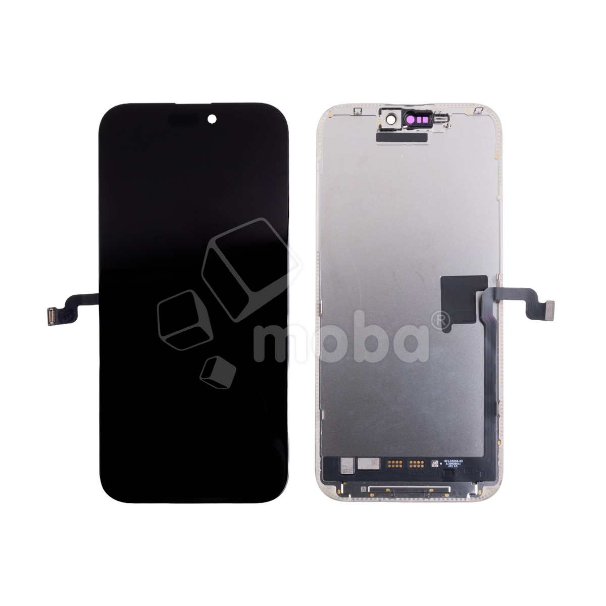 Дисплей для iPhone 16 Pro Max (A3296) в сборе с тачскрином Черный - (FOG)