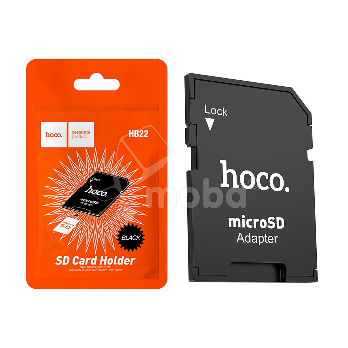 Адаптер для карты памяти Hoco HB22 MicroSD на SD