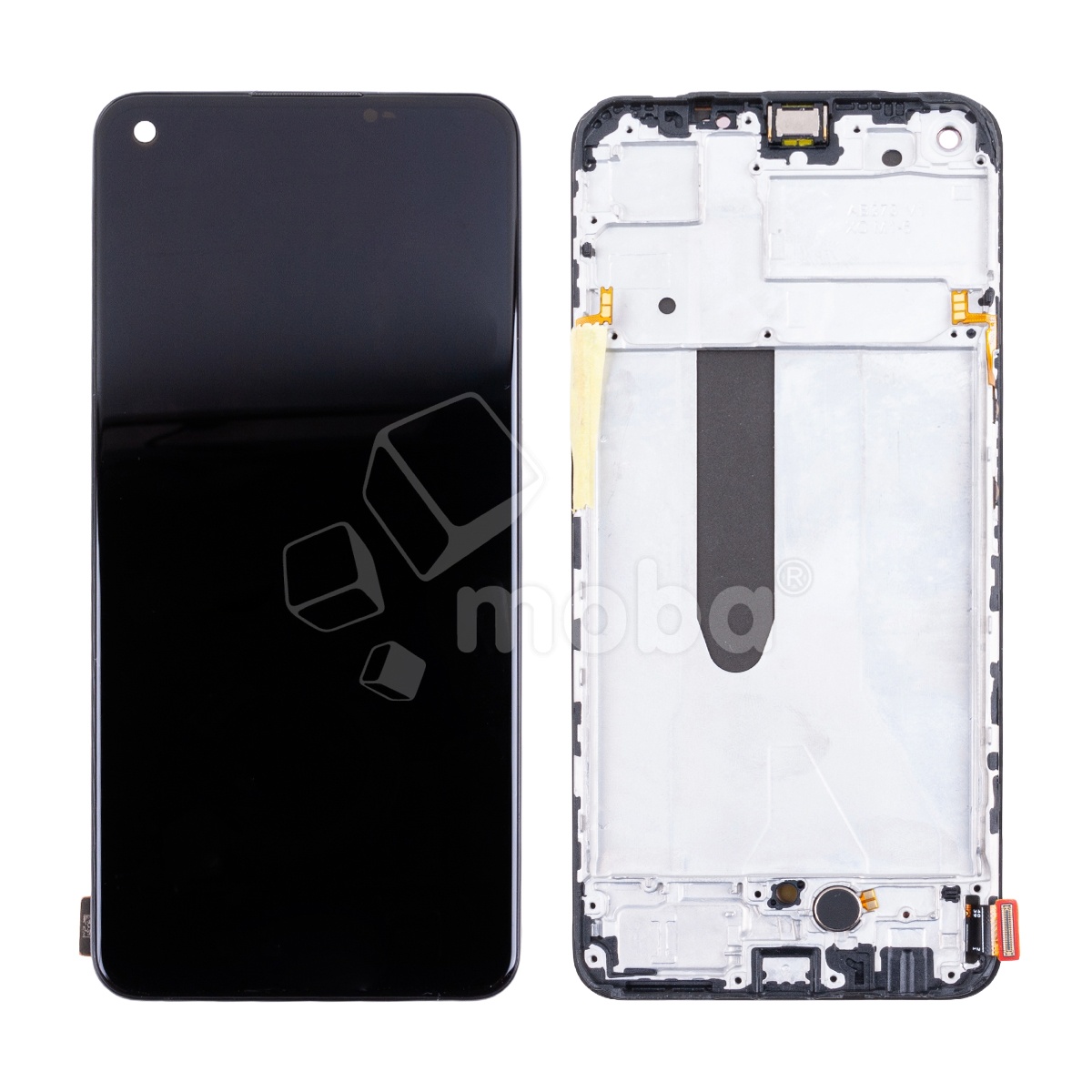 Дисплей для Realme 9 (RMX3521) модуль с рамкой Черный - OR