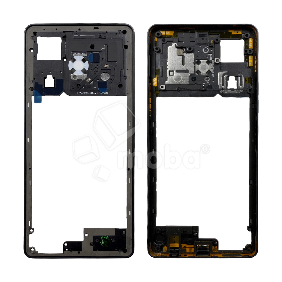 Средняя часть для Tecno Pova 6 4G (LI7) Серый
