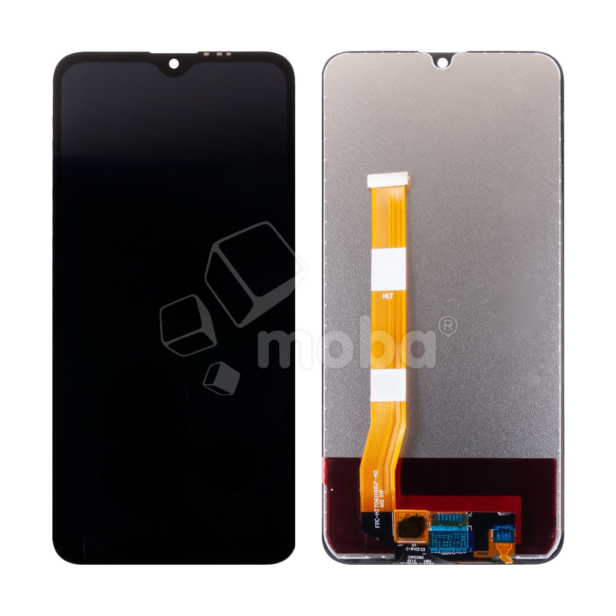 Дисплей для Realme C2/OPPO A1K (RMX1941/CPH1923) в сборе с тачскрином Черный - OR (HD+, 300 Кд/м², 60 Гц)