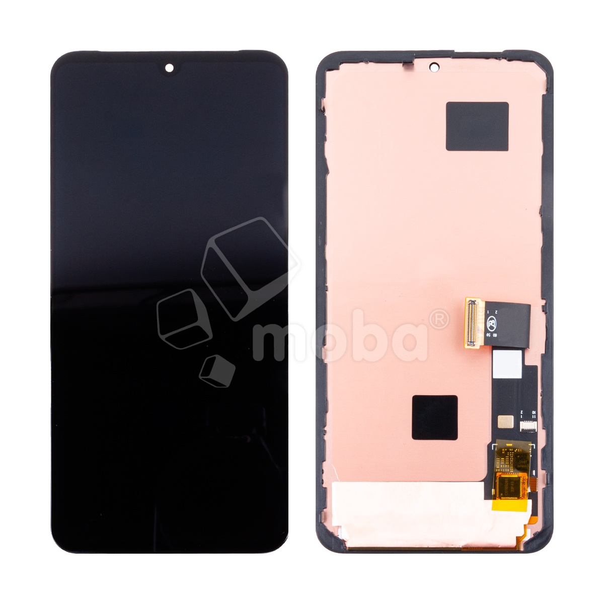 Дисплей для Google Pixel 8 (GKWS6/G9BQD/GZPFO/GPJ41) в сборе с тачскрином Черный - (OLED) (Full HD, 500 Кд/м²)