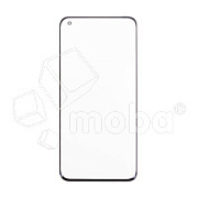 Стекло для переклейки Xiaomi Mi 11 Pro/Mi 11 Ultra (M2011K1C/M2102K1G) с OCA пленкой Черный - (Feaglet)