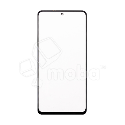 Стекло для переклейки Poco X3 NFC/X3 Pro/Mi 10T Lite (M2007J20CG) в сборе с OCA пленкой Черный - OR (Mitsubishi)
