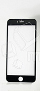 Защитное стекло "Премиум" для iPhone 6/6S Черный (Закалённое+, полное покрытие)