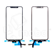 Стекло для переклейки iPhone Xs Max в сборе с тачскрином и OCA пленкой Черный - OR (Mitsubishi)