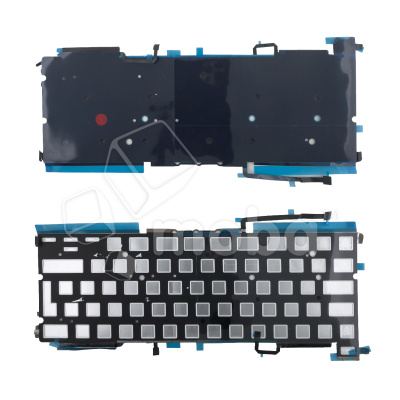 Подсветка клавиатуры для ноутбука MacBook Pro 13" A2251 (2020, Г-образный Enter RU) Черный