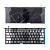 Подсветка клавиатуры для ноутбука MacBook Pro 13" A1502 (2013-2015, Г-образный Enter RU) Черный