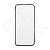 Защитное стекло "Оптима" для iPhone 14 Pro Черный (Закалённое, полное покрытие)