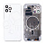Корпус для iPhone 12 Pro (A2407) (1 Sim) Белый - Премиум