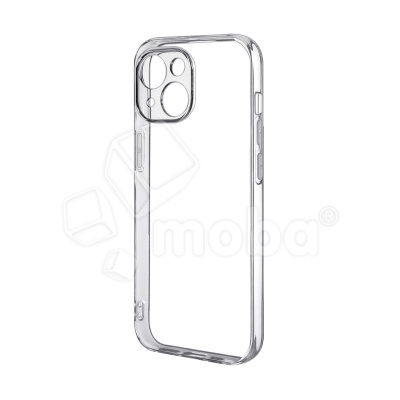 Чехол-накладка для iPhone 15 (с защитой камеры, прозрачный)