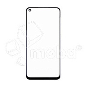 Стекло для переклейки Realme 6 (RMX2001) в сборе с OCA пленкой Черный - OR (Mitsubishi)