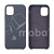 Чехол-накладка Soft Touch для iPhone 11 Графит