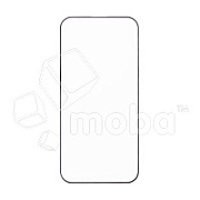 Защитное стекло "Матовое" для iPhone 16 Plus Черный (Закалённое, полное покрытие)