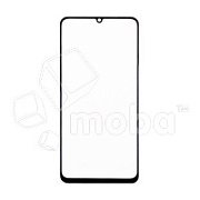 Стекло для переклейки Realme Note 50 (RMX3834) в сборе с OCA пленкой Черный - OR (Mitsubishi)