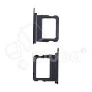 Держатель SIM для iPhone 16/16 Plus (1 Sim) Черный