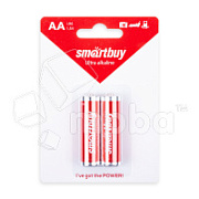 Батарейка AA LR6 Smartbuy Alkaline 1.5V (2 шт. в блистере)