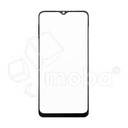 Стекло для переклейки Realme C21Y/C25Y (RMX3263/RMX3262/RMX3261/RMX3269/RMX3265/RMX3268) в сборе с OCA пленкой Черный - OR (Mitsubishi)