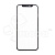 Стекло для переклейки iPhone 12/12 Pro в сборе с OCA пленкой Черный - OR (Feaglet)
