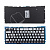 Подсветка клавиатуры для ноутбука MacBook Pro 15" A1398 (2012-2015, Г-образный Enter RU) Черный