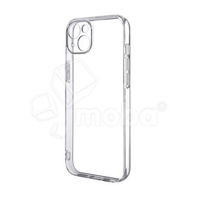 Чехол-накладка для iPhone 15 Plus (с защитой камеры, прозрачный)