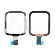 Стекло для переклейки Apple Watch 5/SE/SE 2022/SE 2023 (44 мм) в сборе с тачскрином и OCA пленкой сапфировое Черный