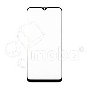 Стекло для переклейки Samsung Galaxy A20 (A205F) в сборе с OCA пленкой Черный - OR (Mitsubishi)