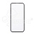 Защитное стекло "Оптима" для iPhone 15 Plus Черный (Закалённое, полное покрытие)