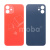 Задняя крышка для iPhone 12 (A2403) Красный (стекло, монолит, широкий вырез под камеру, логотип) - Премиум Задняя крышка для iPhone 12 (A2403) Красный (стекло, монолит, широкий вырез под камеру, логотип) - Премиум