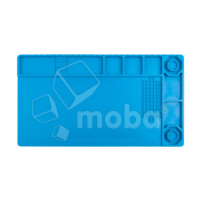 Коврик Mechanic V53 для пайки (380*210 мм, силикон, магнитный, термостойкий, с ячейками)