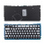 Подсветка клавиатуры для ноутбука MacBook Pro 15" A1398 (2012-2015, Г-образный Enter RU) Черный