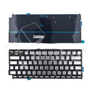 Подсветка клавиатуры для ноутбука MacBook Air M1 13" A2337 (2020, прямой Enter RU) Черный