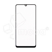 Стекло для переклейки Samsung Galaxy A32 4G/M32 (A325F/M325F) в сборе с OCA пленкой Черный - OR (Mitsubishi)