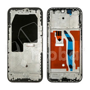 Рамка дисплея для Huawei Honor X8b (LLY-LX1) Черный (возможен дефект ЛКП)